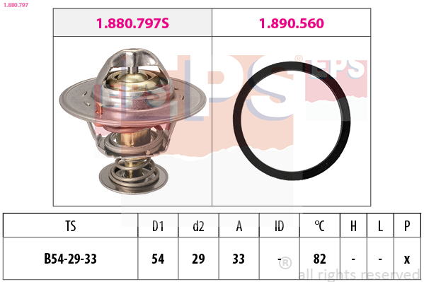 Thermostaat EPS 1.880.797