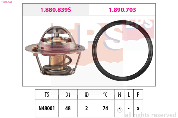 Thermostaat EPS 1.880.840