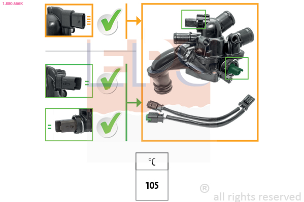 Thermostaat EPS 1.880.866K