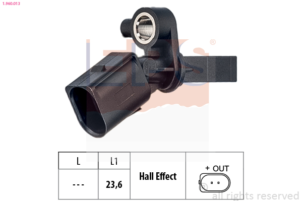 ABS sensor EPS 1.960.013