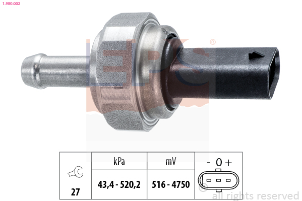 Uitlaatgasdruk sensor EPS 1.980.002