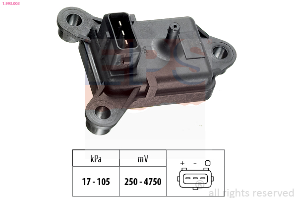 Vuldruk sensor EPS 1.993.003