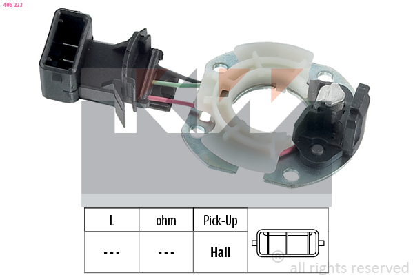 Krukas positiesensor KW 406 223