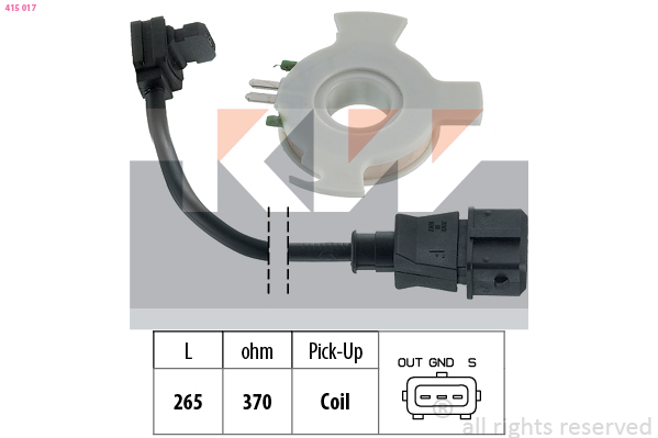 Krukas positiesensor KW 415 017