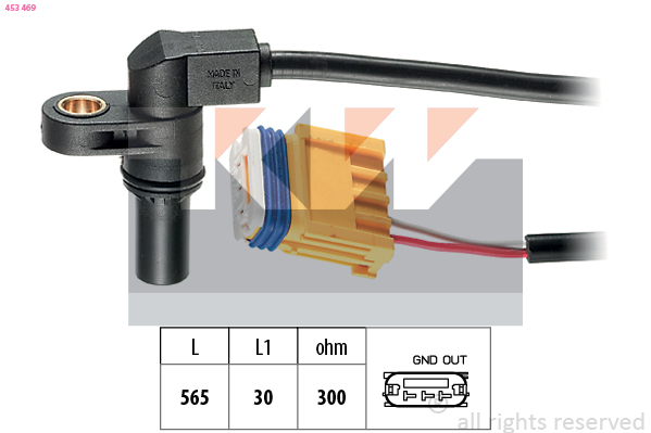 Toerentalsensor KW 453 469