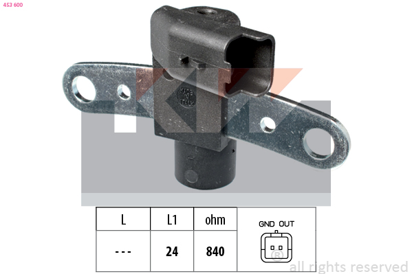 Krukas positiesensor KW 453 600