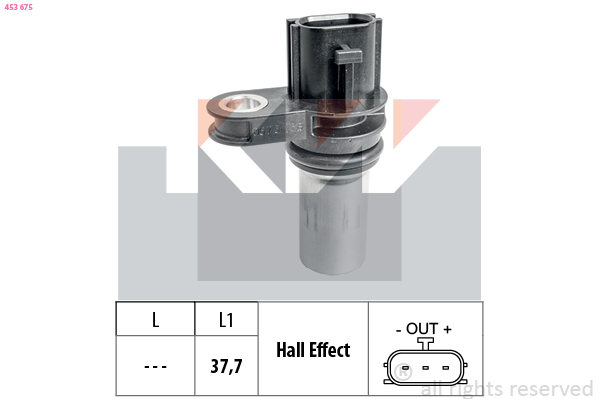 Krukas positiesensor KW 453 675