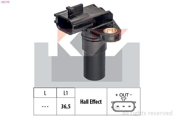 Toerentalsensor KW 453 775