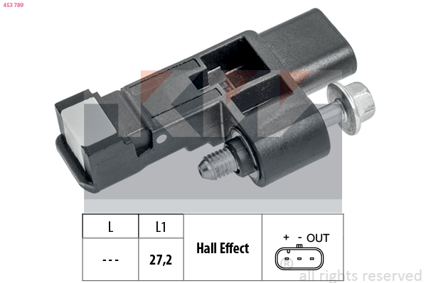 Krukas positiesensor KW 453 789