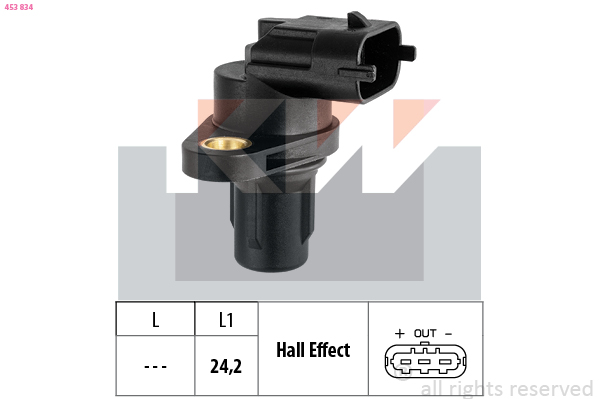 Nokkenas positiesensor KW 453 834