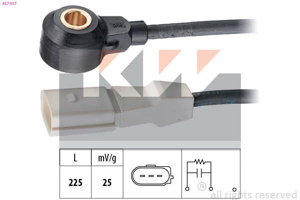 Klopsensor KW 457 037