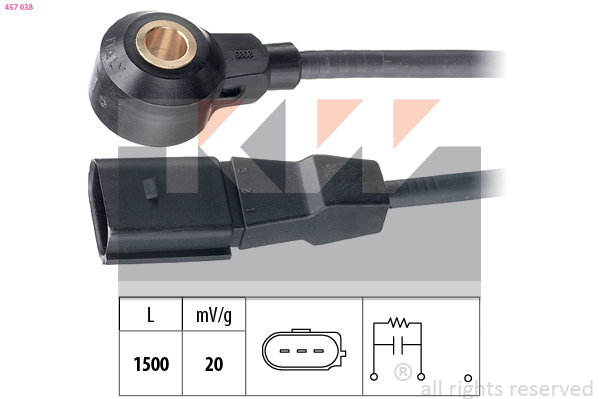 Klopsensor KW 457 038