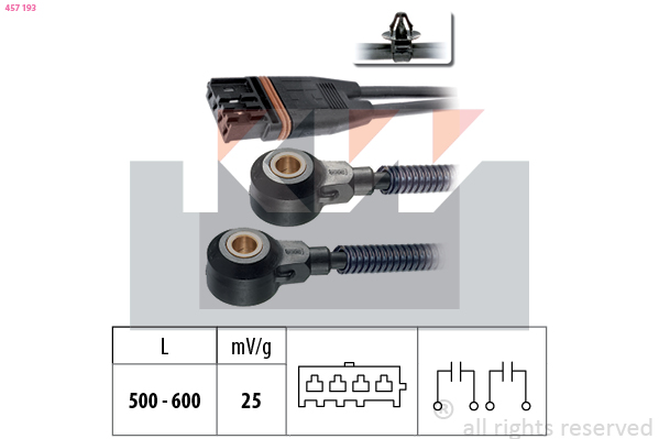 Klopsensor KW 457 193