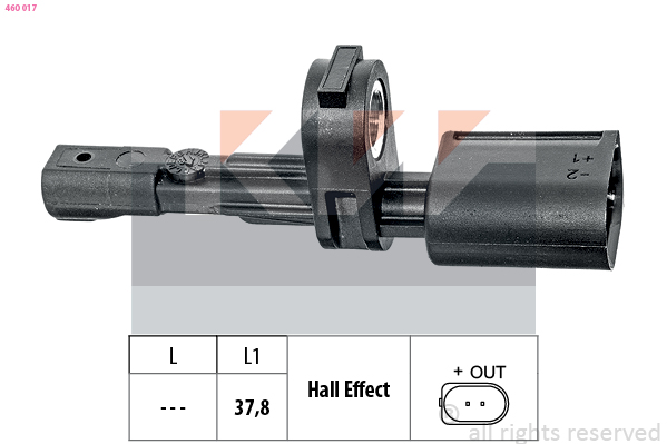 ABS sensor KW 460 017