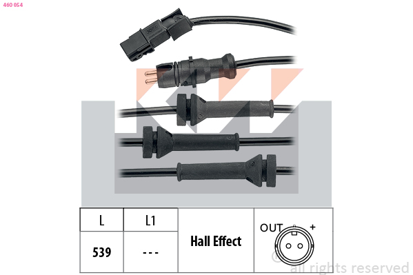 ABS sensor KW 460 054