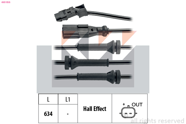 ABS sensor KW 460 056