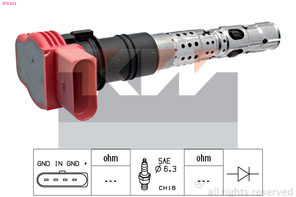 Bobine KW 470 433