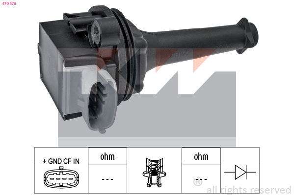 Bobine KW 470 478