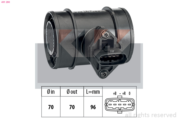 Luchtmassameter KW 491 290