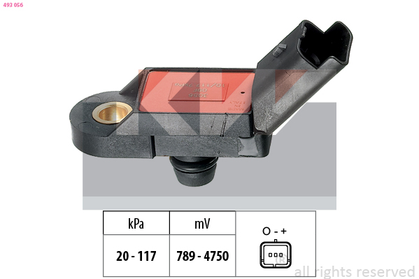 Druksensor KW 493 056