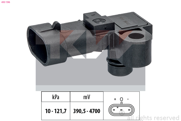 MAP sensor KW 493 196