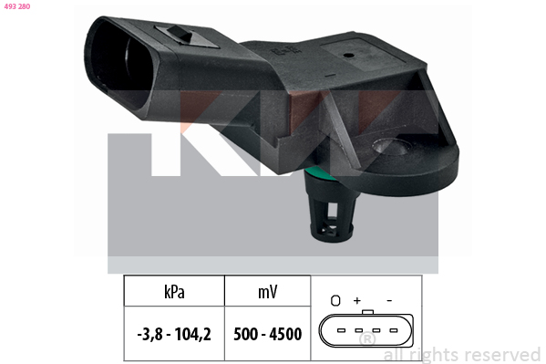 Druksensor KW 493 280