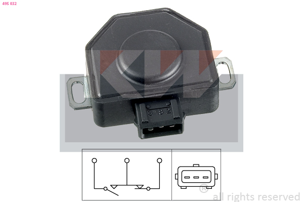 Sensor diverse KW 495 032