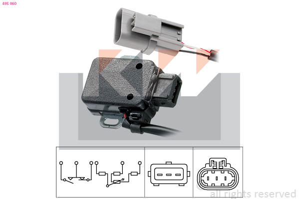 Sensor diverse KW 495 060