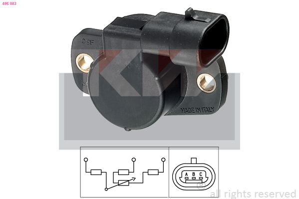 Sensor diverse KW 495 083