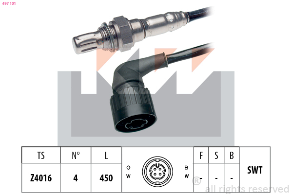 Lambda-sonde KW 497 101
