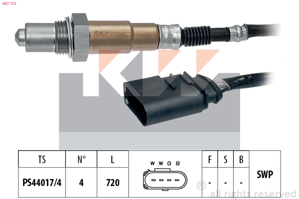 Lambda-sonde KW 497 175