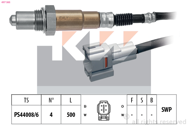 Lambda-sonde KW 497 565