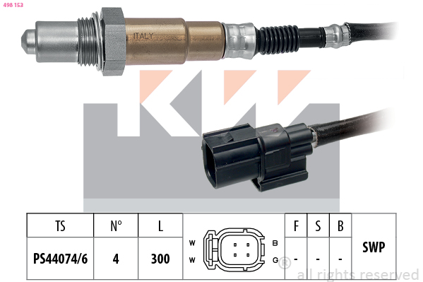 Lambda-sonde KW 498 153