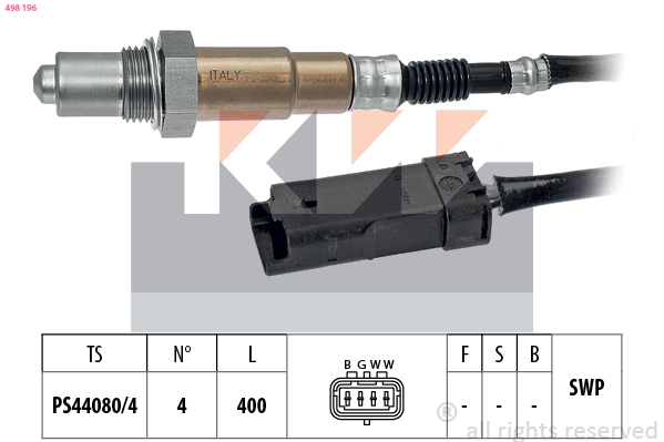 Lambda-sonde KW 498 196