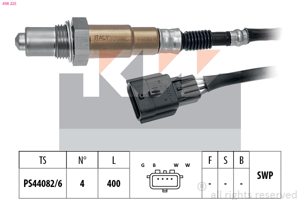 Lambda-sonde KW 498 225