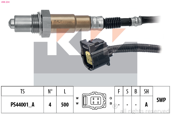 Lambda-sonde KW 498 234