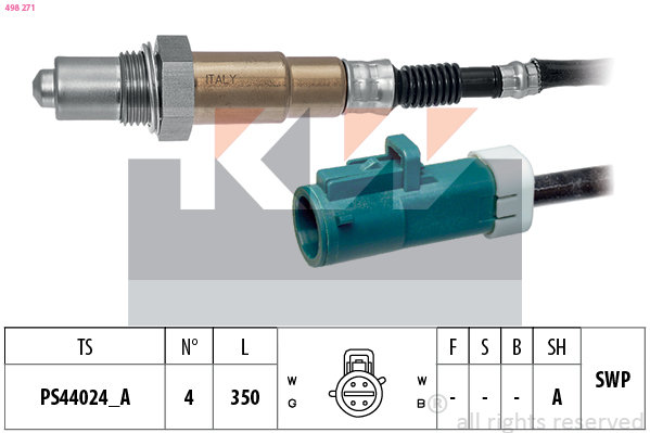 Lambda-sonde KW 498 271