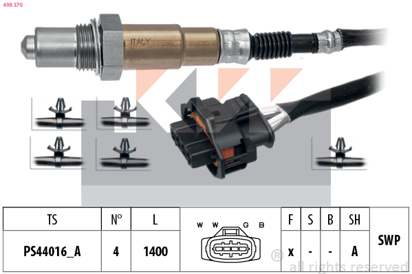 Lambda-sonde KW 498 370