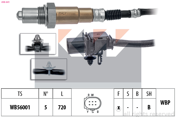 Lambda-sonde KW 498 441