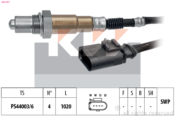 Lambda-sonde KW 498 507