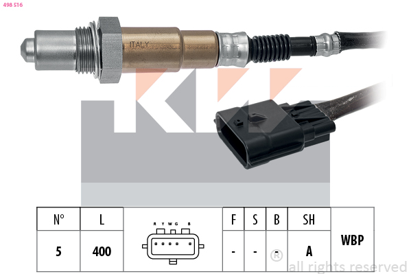 Lambda-sonde KW 498 516