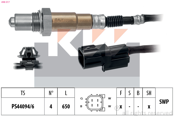 Lambda-sonde KW 498 517