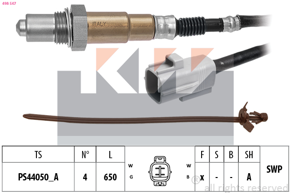 Lambda-sonde KW 498 547