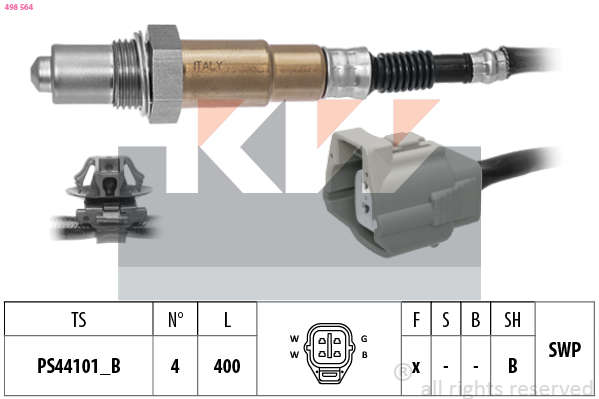 Lambda-sonde KW 498 564