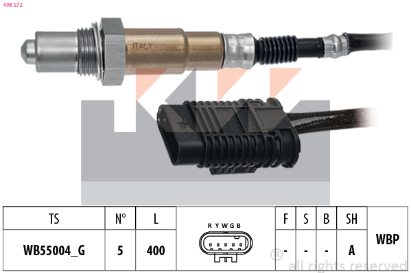 Lambda-sonde KW 498 572