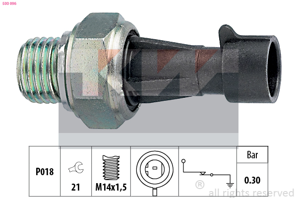 Oliedrukschakelaar KW 500 096