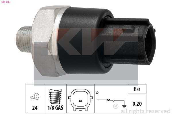 Oliedrukschakelaar KW 500 166