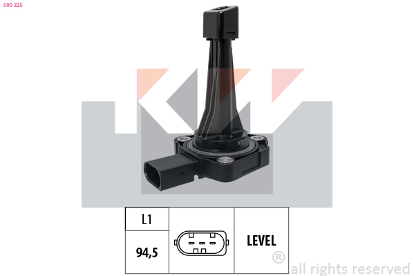 Motoroliepeil sensor KW 500 225