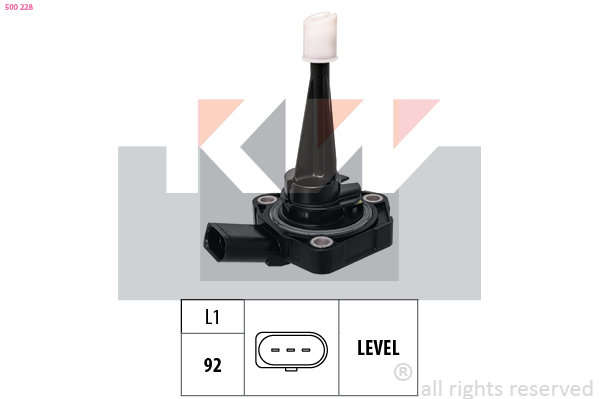 Motoroliepeil sensor KW 500 228