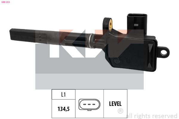 Motoroliepeil sensor KW 500 233